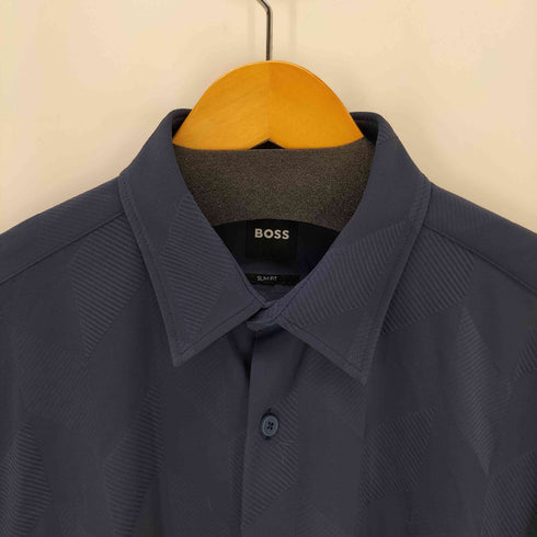 ヒューゴボス HUGO BOSS SLIM FIT 半袖 シャツ メンズ import:M