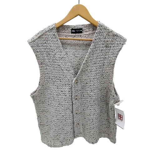 ザラ ZARA STRUCTURED MESH VEST ストラクチャー メッシュ ベスト メンズ S-M