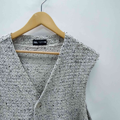 ザラ ZARA STRUCTURED MESH VEST ストラクチャー メッシュ ベスト メンズ S-M