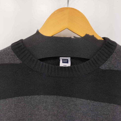 ギャップ Gap 00s OLD ボーダーコットンニット メンズ JPN:L