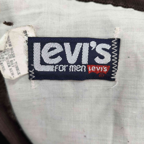 リーバイス Levis 70S 42 TALON ジップ コーデュロイパンツ メンズ