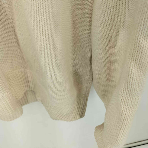 エディーバウアー Eddie Bauer 80s 黒タグ クルーネック コットンニット メンズ JPN:L