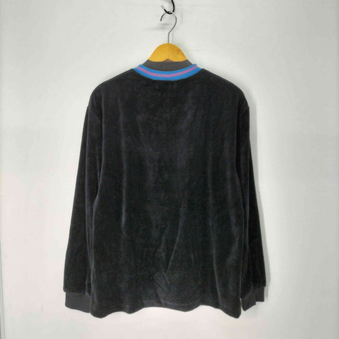 エクストララージ XLARGE VELOUR L/S TEE ベロア 長袖 Tシャツ メンズ import:L