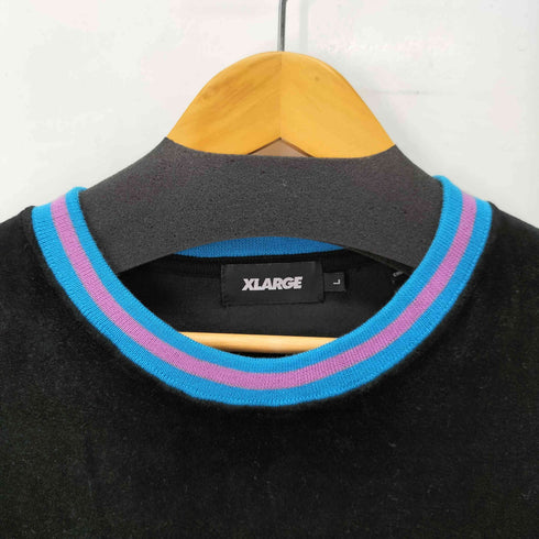 エクストララージ XLARGE VELOUR L/S TEE ベロア 長袖 Tシャツ メンズ import:L