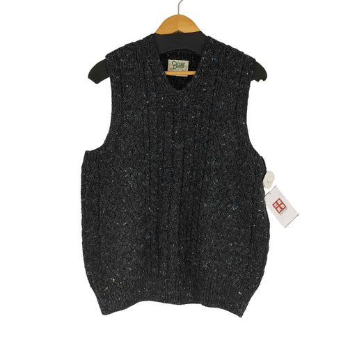 キャレイグドン Carraig Donn ケーブルニットベスト レディース import:S