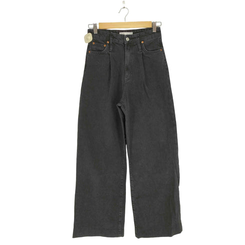 ザラ ZARA 1タック ハイウエストバギーパンツ レディース 34