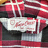 NASH CREST プリントネル ガウンコート メンズ