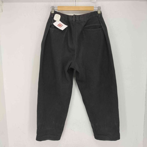 コリーナ COLINA DOUBLE TUCK WIDE TAPERED PANTS SASHIKO メンズ JPN:S