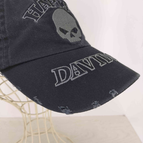 ハーレーダビッドソン HARLEY-DAVIDSON SKULL WASHED CAP メンズ ONE SIZE