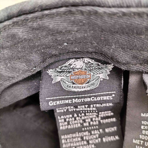 ハーレーダビッドソン HARLEY-DAVIDSON SKULL WASHED CAP メンズ ONE SIZE