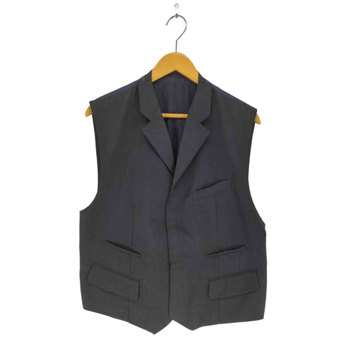 コムデギャルソンオムプリュス COMME des GARCONS HOMME PLUS 90s ULTRASIMPLE期 切替ベスト メンズ JPN:M
