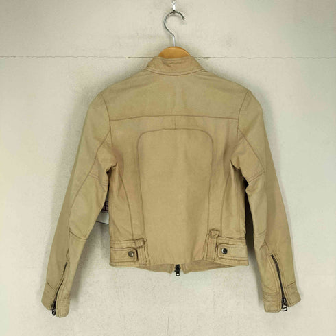 ラブボート LOVE BOAT pig leather ピッグレザー シングルライダースジャケット レディース JPN:S