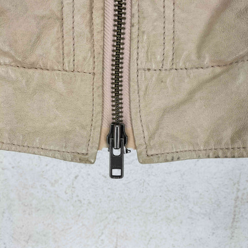 ラブボート LOVE BOAT pig leather ピッグレザー シングルライダースジャケット レディース JPN:S