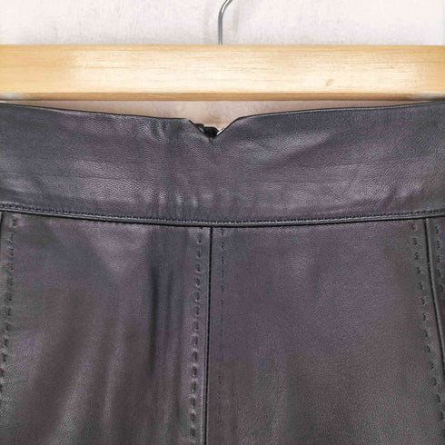 lamb leather ラムレザースカート レディース 3XL