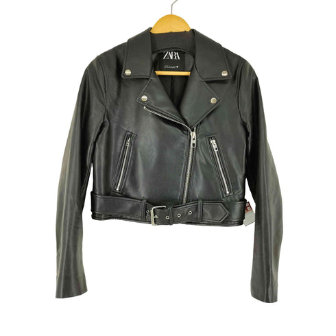 ザラ ZARA レザージャケット レディース JPN:M