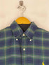 ラルフローレン RALPH LAUREN チェック柄ボタンダウンシャツ メンズ import:S