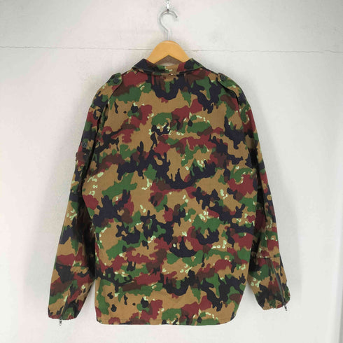ユーロミリタリー Euro military スイス軍 M-83 アルペンカモ フィールドジャケット メンズ EUR:52