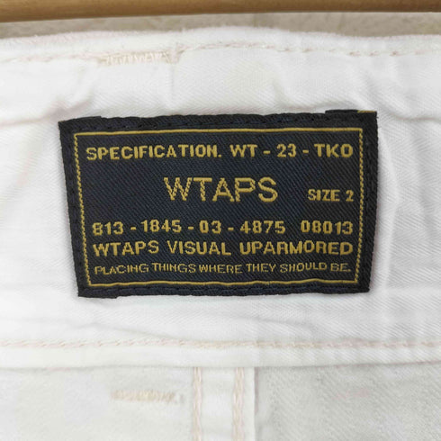 ダブルタップス WTAPS EX33_COLLECTION ボタンフライコットンパンツ メンズ JPN:2