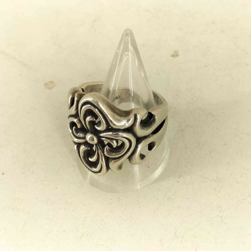 Shin's Sculpture SILVER925 Large Scross Ring メンズ 21.5号