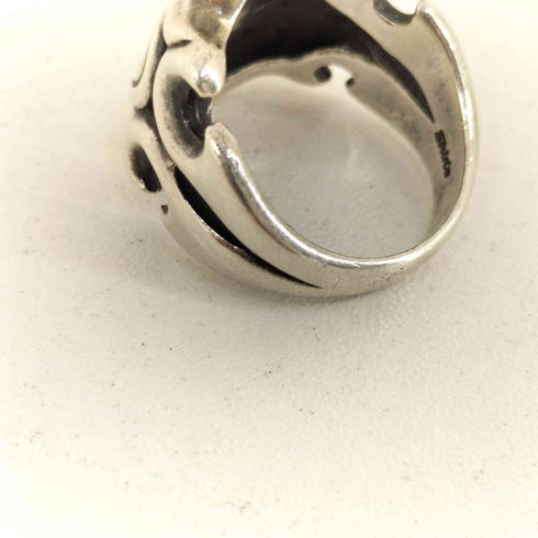Shin's Sculpture SILVER925 Large Scross Ring メンズ 21.5号