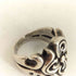 Shin's Sculpture SILVER925 Large Scross Ring メンズ 21.5号