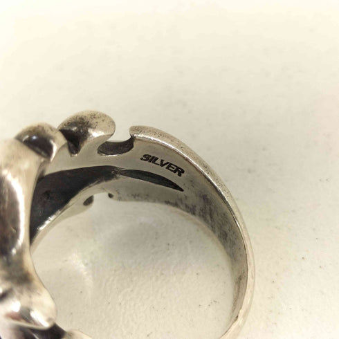 Shin's Sculpture SILVER925 Large Scross Ring メンズ 21.5号