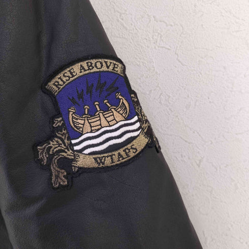 ダブルタップス WTAPS TWO TONE 裏ボア水牛レザージャケット メンズ FREE