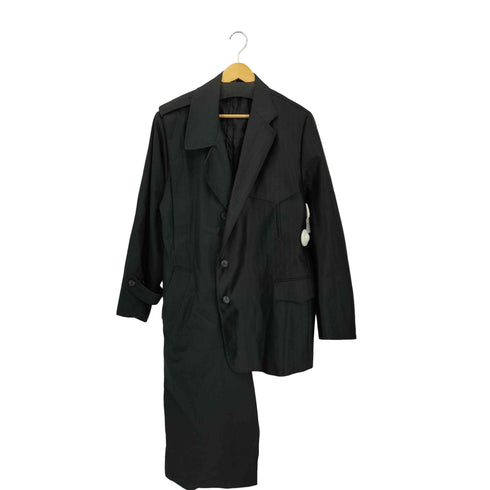 リメイク ジャケットドッキング アシンメトリーコート casual メンズ