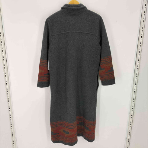 COUNTY CLOTHING ステンカラーコート コンチョボタン レディース import:S