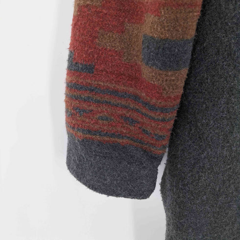 COUNTY CLOTHING ステンカラーコート コンチョボタン レディース import:S