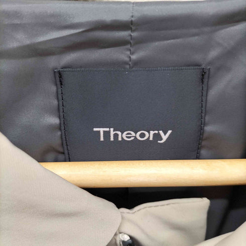 セオリー theory 比翼ジップ ステンカラーコート メンズ JPN:XXL