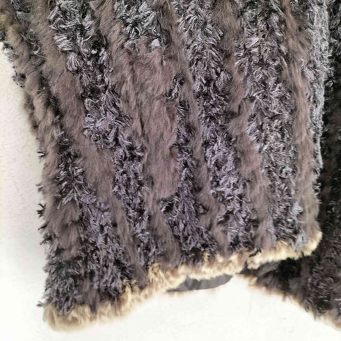 SOIREILA rabbit fur ラビットファー リバーシブルベスト レディース JPN:L