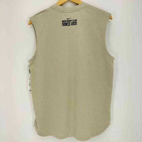 ナイキ NIKE 00s グレータグ スウッシュ刺繍 NSワッペン スウェット ノースリーブ メンズ import:M