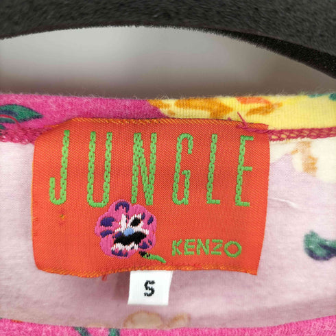 ケンゾージャングル KENZO JUNGLE 花柄 ルーズネックカットソー レディース JPN:S
