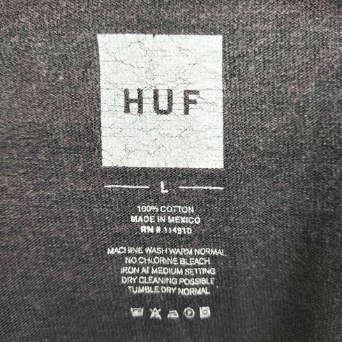 ハフ HUF バックプリント L/S Tシャツ メンズ JPN:L