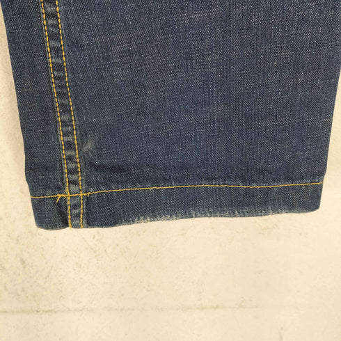 レッドペッパー RED PEPPER CHESSY 刺繍 ストレートデニムパンツ Y2K レディース US:26-27