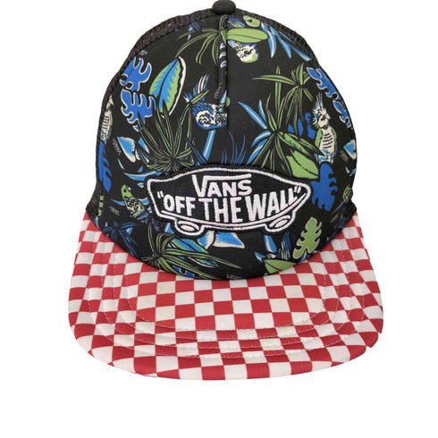 バンズ VANS チェッカーフラッグ トラッカーキャップ メンズ