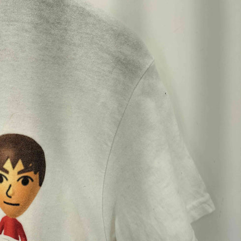 キャラクタープリントクルーネックTシャツ メンズ S