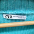 ザラ ZARA テクスチャー ニット モックネック アルパカ混 ニットセーター メンズ import:L