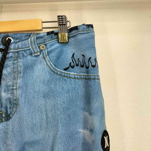ハーレー Hurley デニム転写ショーツ メンズ 32