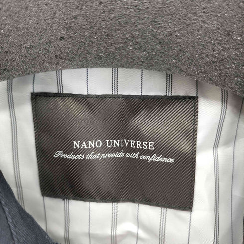 ナノユニバース NANO universe 7DAYS COAT ダブルトレンチコート スプリングコート メンズ JPN:S