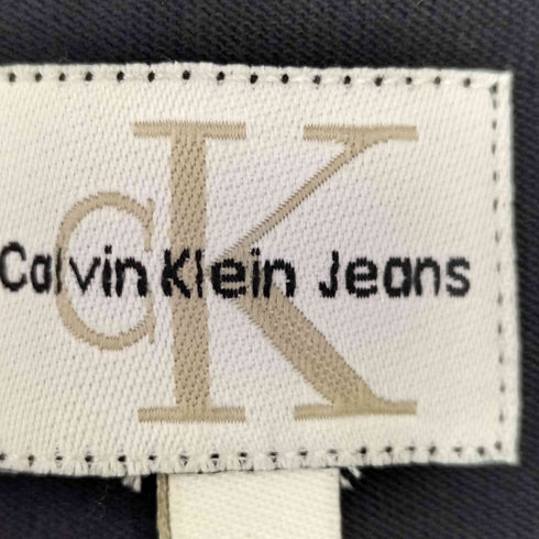 カルバンクラインジーンズ Calvin Klein Jeans コットン ロゴプリント クルーネック半袖Tシャツ メンズ import:L
