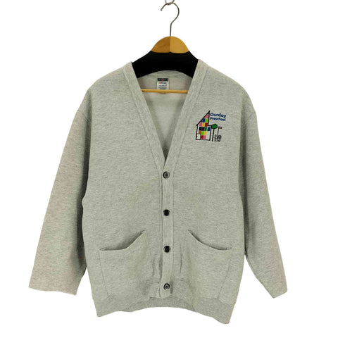 ジャージーズ JERZEES エルサルバドル製 刺繍スウェットカーディガン メンズ S/M