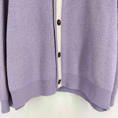 チック THICC 両面刺繍アクリルニットカーディガン レディース FREE