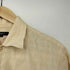 バーバリーロンドン BURBERRY LONDON コットン リネン混 織柄 チェック レギュラーカラー S/S シャツ メンズ import:M