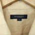 バーバリーロンドン BURBERRY LONDON コットン リネン混 織柄 チェック レギュラーカラー S/S シャツ メンズ import:M