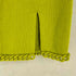 ボッテガヴェネタ BOTTEGA VENETA Acid Green Wool Mini Skirt レディース XS