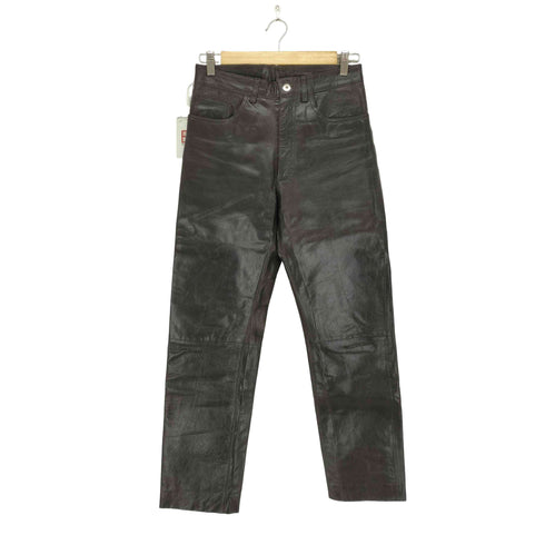 コムサデモードメン COMME CA DU MODE MEN pig leather 本革レザーパンツ メンズ JPN:1