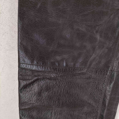 コムサデモードメン COMME CA DU MODE MEN pig leather 本革レザーパンツ メンズ JPN:1