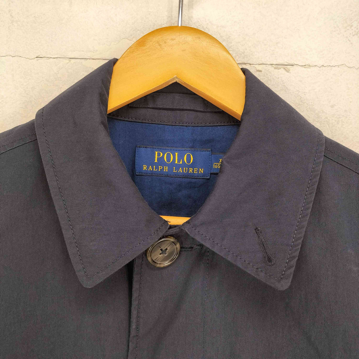 ポロラルフローレン POLO RALPH LAUREN コットンナイロン 比翼 ステン